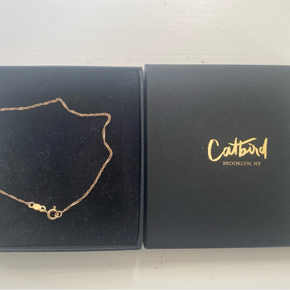 Catbird Delicate Gold Bracelet